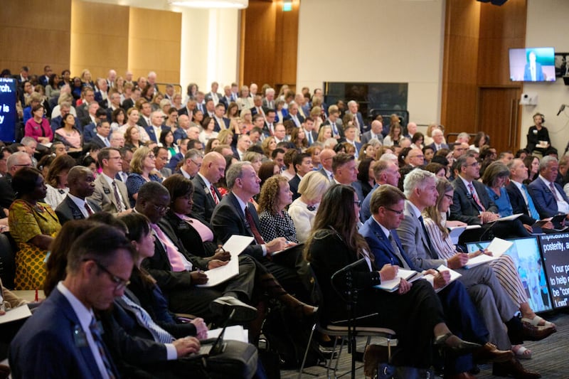 Líderes de missão participam do Seminário para Novos Líderes de Missão de 2022 na quinta-feira, 23 de junho de 2022.