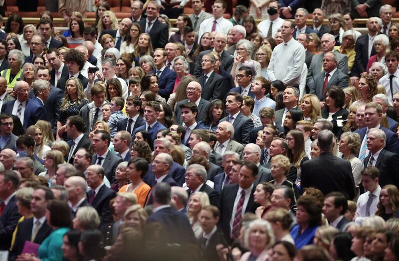 Sessão da manhã de sábado, dia 2 de abril de 2022, da 192º Conferência Geral Anual de A Igreja de Jesus Cristo dos Santos dos Últimos Dias.