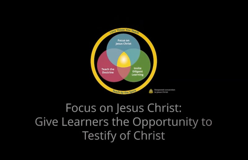 Um gráfico mostra professores e alunos sobre o novo período de aula de Escola Dominical de 25 minutos em um vídeo da A Igreja de Jesus Cristo dos Santos dos Últimos Dias para assistir no domingo, 6 de setembro de 2026.
